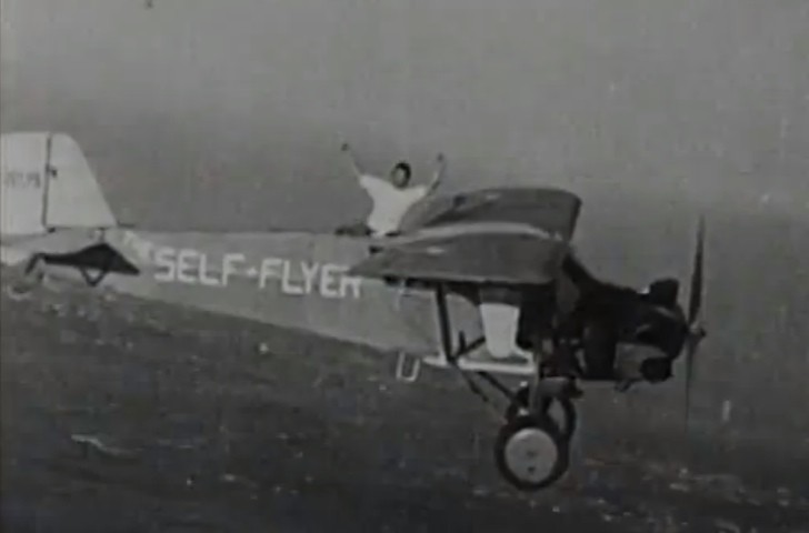 1932 Self-Flying Plane