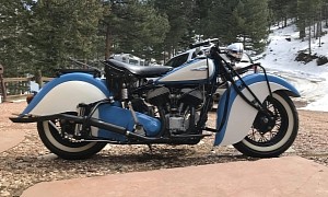 This 1941 Indian Chief Came Back From the Dead Following a Complete Restoration