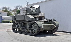 This 1941 M3 Stuart Light Tank Isn’t Your Average Grocery Getter