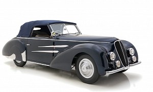 This 1946 Delahaye 135 is a Forgotten Post-War Luxury Gem, a Real Piece of French History
