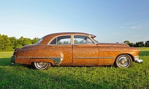 This 1949 Cadillac Is Worth $382.95 Because Of The 38,000 Pennies It’s Covered In