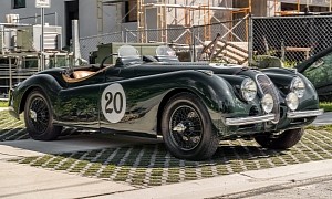 This 1949 Jaguar XK120 Alloy Roadster Was the Fastest Car in the World in Its Day