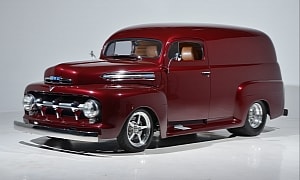 This 1951 Ford F-1 Panel Truck Could Be the Fastest Vintage Hauler in Town With 665 HP 