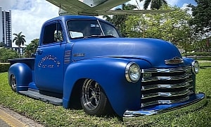 This 1952 Chevrolet Pickup Is Viciously Low, Could Probably Be Used as a Lawnmower