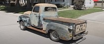 This 1952 Ford F-1 Custom Truck Drives Only Backwards, Is Confusing and Awesome