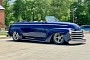 This 1953 Chevrolet Suburban Is the Corvette  Blue Custom Treat of the Day