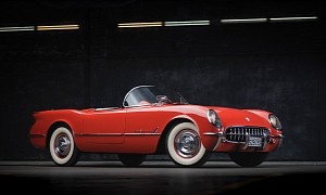 This 1955 Chevrolet Corvette 265 Was Allegedly Used for Three-Speed Prototyping