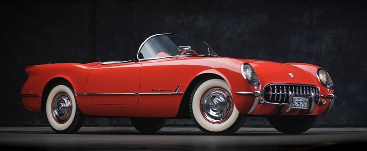 1955 Chevrolet Corvette 265 3-speed for sale at auction 