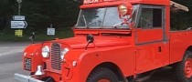 This 1955 Land Rover Series I Served as Aircraft Crash Rescue Vehicle, Is Now up for Grabs