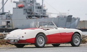 This 1956 Austin-Healey 100 BN2 Is the Precursor to the Famous 3000 Mk III