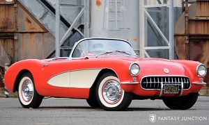 This 1956 Chevrolet Corvette "Dual-Quad Roadster" Is Absolutely Gorgeous