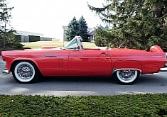 This 1956 Ford Thunderbird Was Used to Ressuply Plane That Spent Two Months in the Air