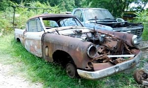 This 1956 Studebaker Golden Hawk's Soul Left This Earth, Do You Want the Rusty Remains?
