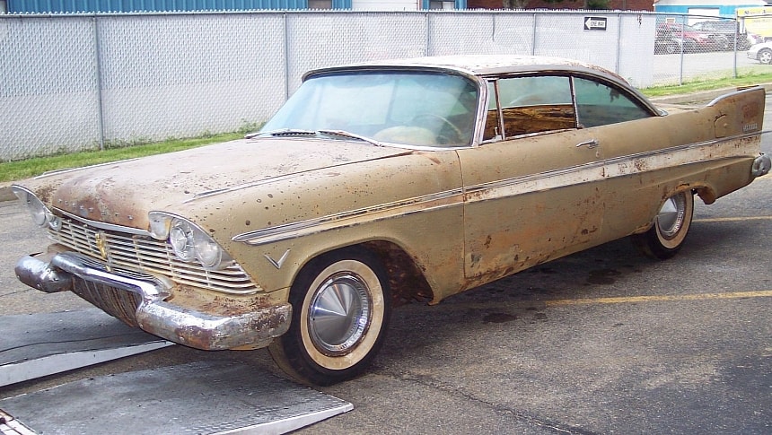 1957 Plymouth Belvedere, buried for 50 years