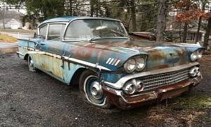 This 1958 Chevrolet Bel Air Will Be a Nightmare to Restore, Still Charming