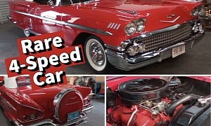 This 1958 Chevrolet Impala Is a Perfect 10: Low Mileage, Big-Block V8, Rare 4-Speed