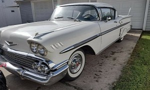This 1958 Chevrolet Impala Looks Good Even in Potato-Quality Photos, Needs a Fat Wallet