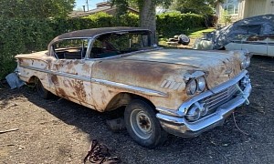 This 1958 Chevy Impala Has Just One Secret, Overall It's as Intriguing as It Gets