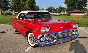 This 1958 Impala Checks All the Big Boxes: Convertible, Tri-Power, Selling at No-Reserve