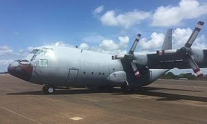 This 1958 Lockheed C-130 Hercules Is Selling to Civilians, Paratrooper-Ready