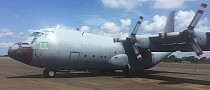 This 1958 Lockheed C-130 Hercules Is Selling to Civilians, Paratrooper-Ready