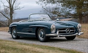 This 1958 Mercedes-Benz 300 SL Roadster Exhumes Pure Luxury and Elegance