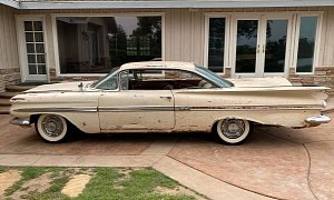 This 1959 Chevrolet Impala Flexes Top V8 Muscle, Mysterious Condition