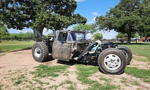 This 1959 Ford F-600 Rat Rod Looks Like It’s Ready for the Apocalypse
