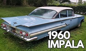 This 1960 Chevrolet Impala Left to Rot in a Yard Hopes You Don't Scare Easily