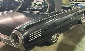 This 1961 Ford Thunderbird Is a Complete, All-Original, Low-Mileage, Unrestored Barn Find