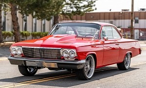 This 1962 Impala Was a Hardtop, Now It's Bubble Top and Has a Massive V8