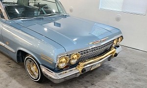 This 1963 Chevrolet Impala Is a Mysterious Bling Machine Flexing American Muscle