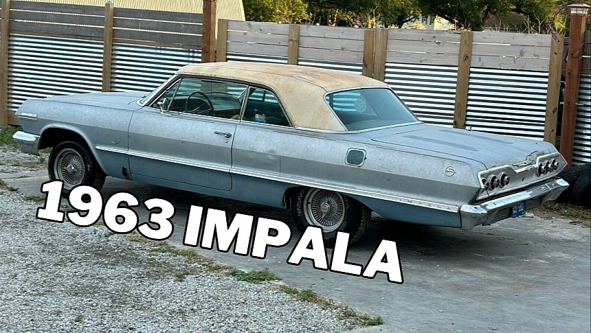 1963 Impala waiting for restoration