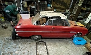 This 1963 Ford Falcon Convertible Barn Find Can Be Your Next Project Car
