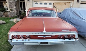 This 1964 Chevrolet Impala SS Is 100% Complete, Engine Runs Strong