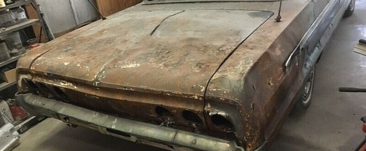 Burned body on the Impala