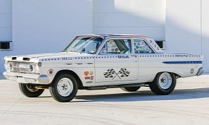 This 1964 Mercury Comet Drag Car Mixes 393-ci V8 Muscle With B/FX Style