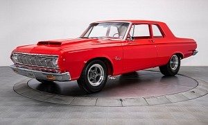 This 1964 Plymouth Savoy Super Stock Tribute Eats Drag Strips for Breakfast