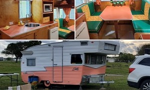 This 1964 Shasta Astroflyte Camper Is a Stylish Tiny Home on Wheels