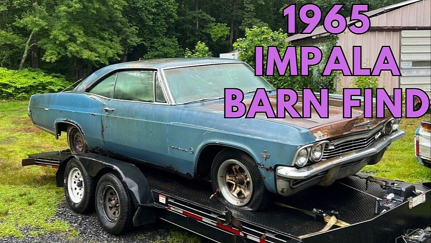 1965 Chevy Impala barn find