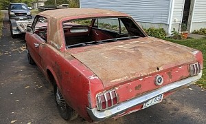 This 1965 Ford Mustang Abandoned in a Barn for 40 Years Costs as Much as a New iPhone