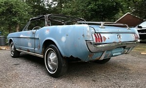 This 1965 Ford Mustang Born at Dearborn Proves Rust Means Nothing to a Legend