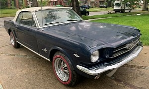 This 1965 Ford Mustang Convertible Comes with a Questionable Mileage Claim