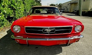 This 1965 Ford Mustang Hides a Small Surprise Under the Hood