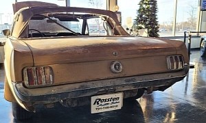 This 1965 Ford Mustang V8 Discovered After 35 Years Is an Incredible Barn Find