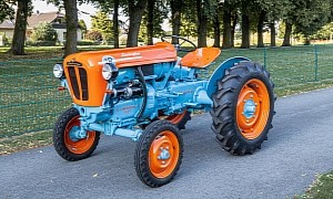 This 1965 Lamborghini Tractor Used To Be a Workhorse, Now It's a Gem