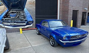 This 1965 Mustang Body Has a 2005 Honda Accord Underneath, Makes Us Mentally Tired