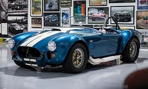 This 1965 Shelby 427 Competition Cobra Was Driven by Elvis Presley and Carroll Shelby