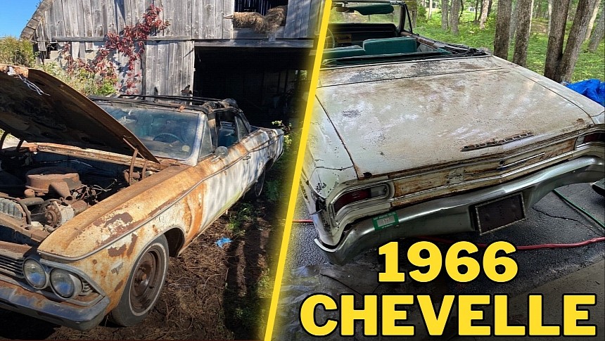 1966 Chevelle barn find
