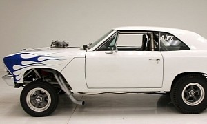 This 1966 Chevrolet Chevelle Gasser Looks Like It’s Ready for Take-off